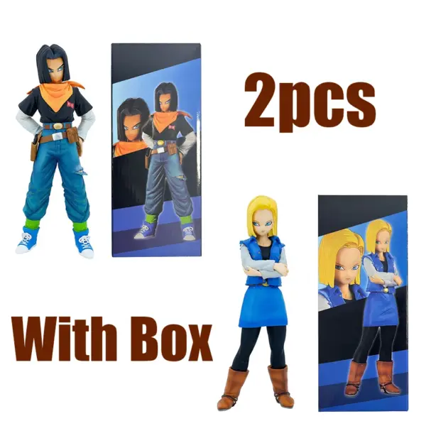 Dragon Ball Z Android 17 & 18 PVC Figures - Image 12