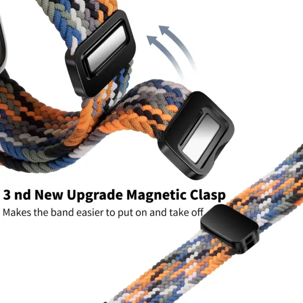 Magnetic Braided Loop for Samsung Galaxy Watch 7 47mm - Image 3