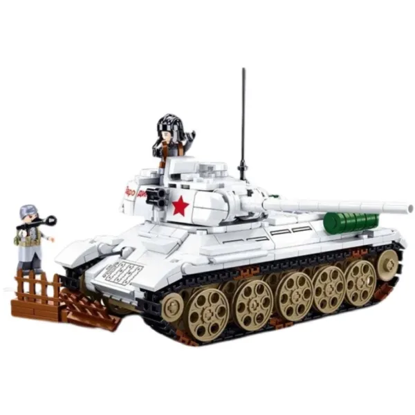 Military Challenger Leopard Tank Building Set 930pcs - Image 3