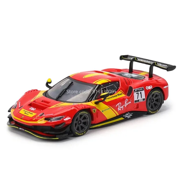 Bburago 1:43 Ferrari 296 GT3 Diecast Model - Image 2