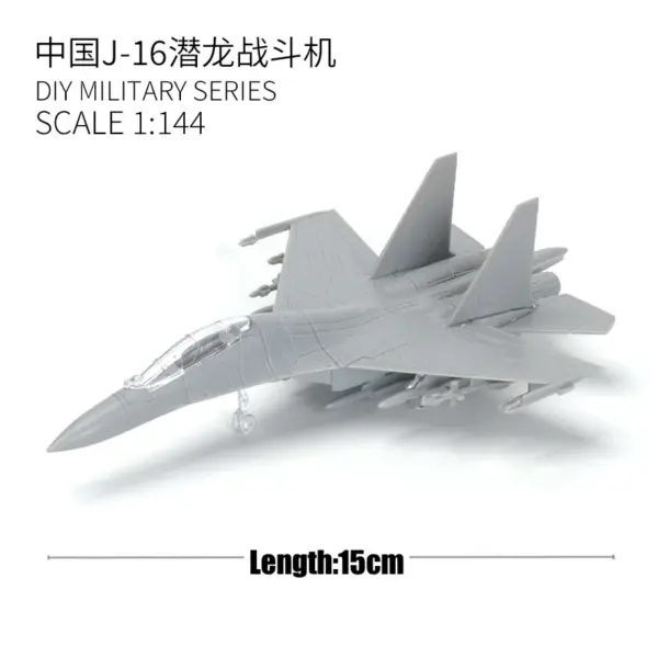 1/144 Scale AV-8A Fighter Model Assembly Kit - Image 3