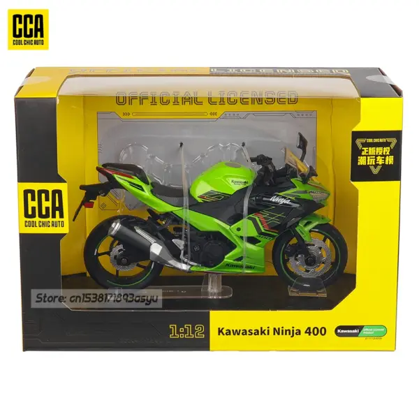 1:12 BMW R1250 GS Diecast Motorcycle Model - Image 21