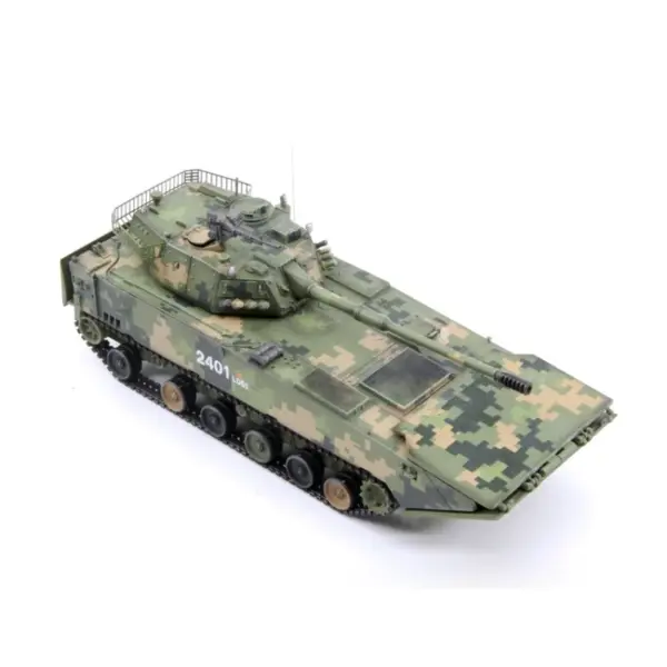 1:72 Scale Digital Camouflage Tank Model - Image 5