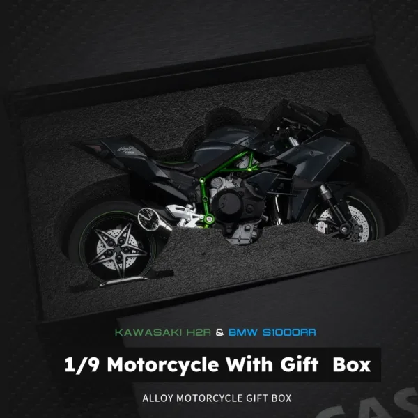 1/9 Scale Motorcycle Diecast Model Toy - Image 4