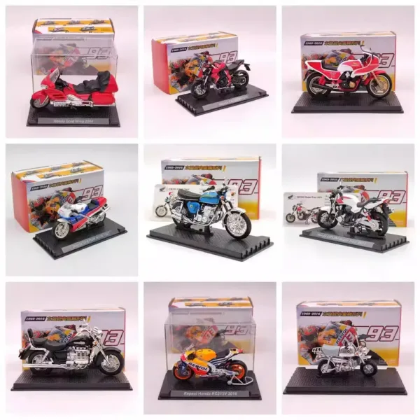 1/24 Scale Honda Motorcycle Diecast Model Toy