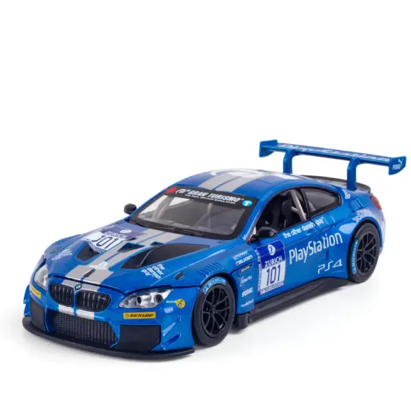 1/24 Alloy Diecast BMW M6 GT3 Model Car - Image 7