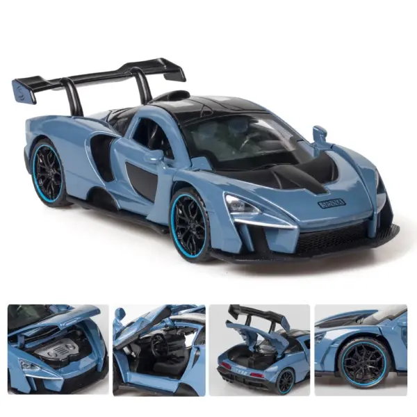 1/32 Senna Diecast Alloy Sports Car Model