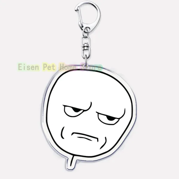 TrollFace Keychain for Bags and Accessories - Image 49