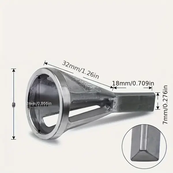 High-Speed Steel Deburring Chamfering Tool