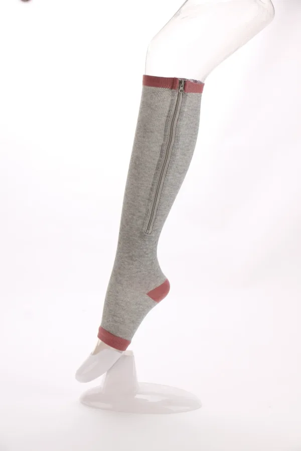 Women’s Compression Socks with Zipper Design - Image 12