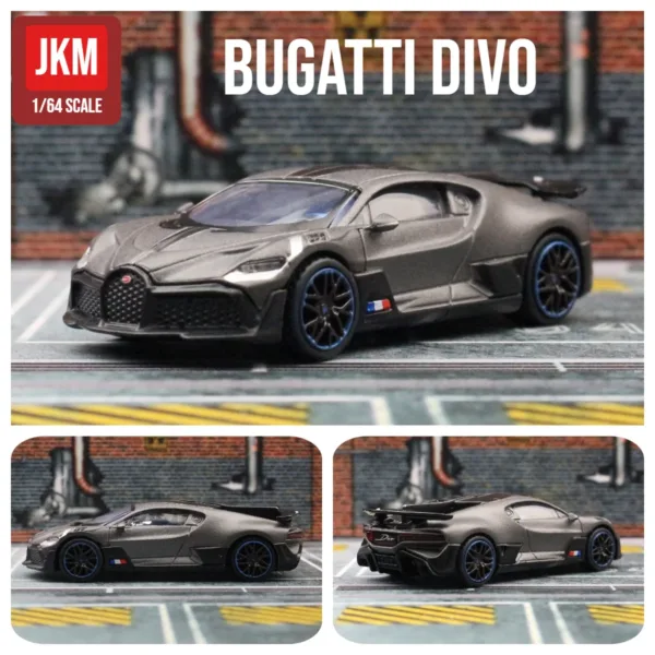 1/64 Scale Bugatti Diecast Model Car Collection - Image 10