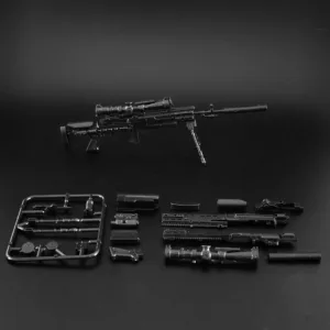 1:6 Scale MK14 Sniper Rifle Model Black
