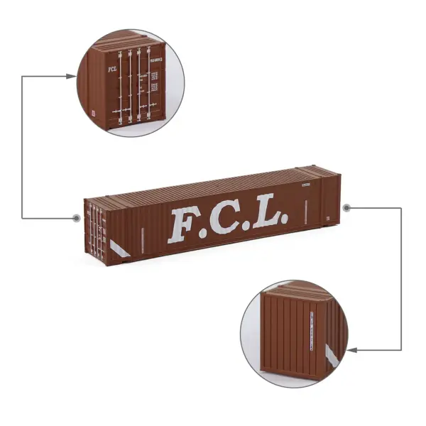 N Scale 48' Containers for Model Trains - Image 18