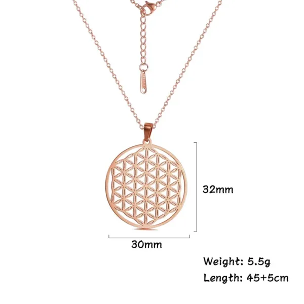 Flower of Life Pendant Necklace for Women - Image 23