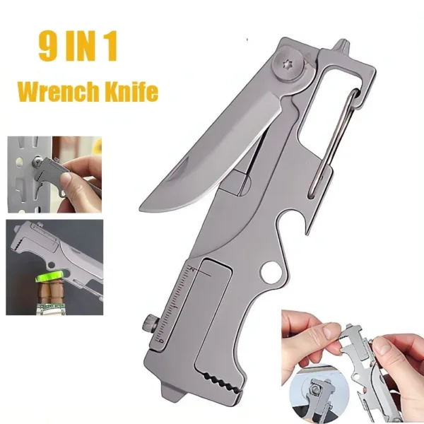 Multi-Functional Stainless Steel Wrench Knife