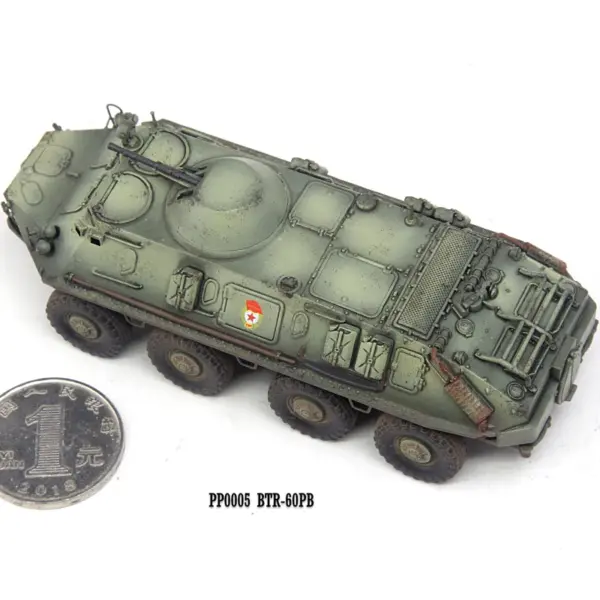 1:72 BTR-60PB Soviet Armored Vehicle Model - Image 2