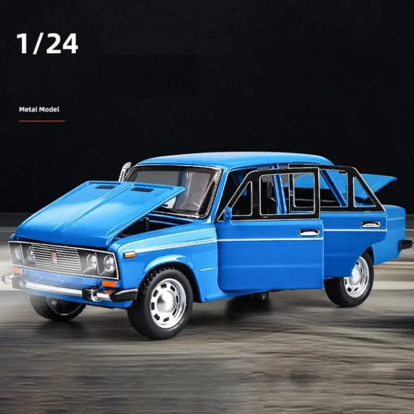 1:24 LADA 2106 Alloy Model with Sound and Light - Image 9