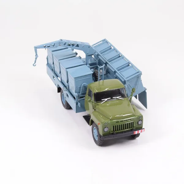 M30 Gaz-53 Metal Garbage Truck Model 1:43 - Image 5