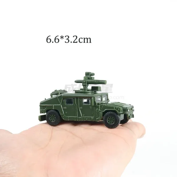 1:72 Hummer Missiles Assemble Model Truck - Image 2