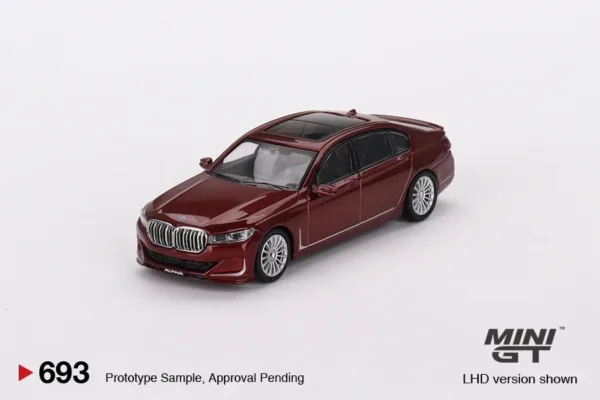 BMW Alpina B7 Diecast Model 1:64 Scale