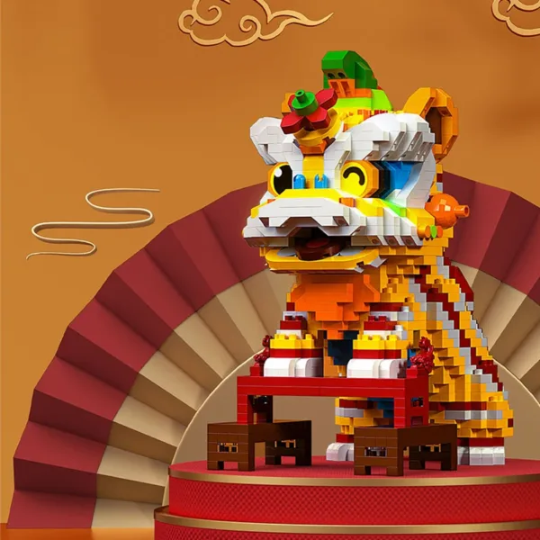 Lion Dance Micro Building Blocks Set - Image 2