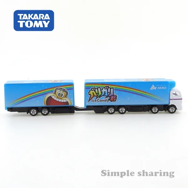 Tomica No.123 GariGarikun Trailer Model Truck - Image 6