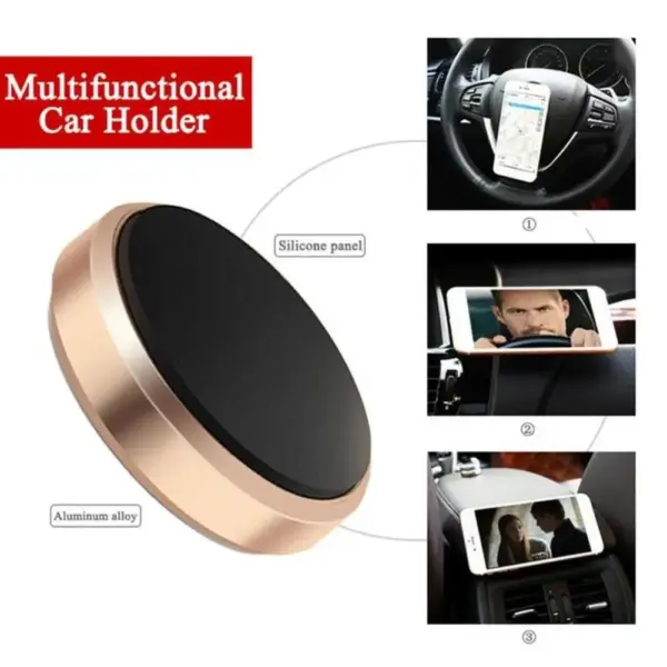 Universal Magnetic Car Phone Holder Stand - Image 6