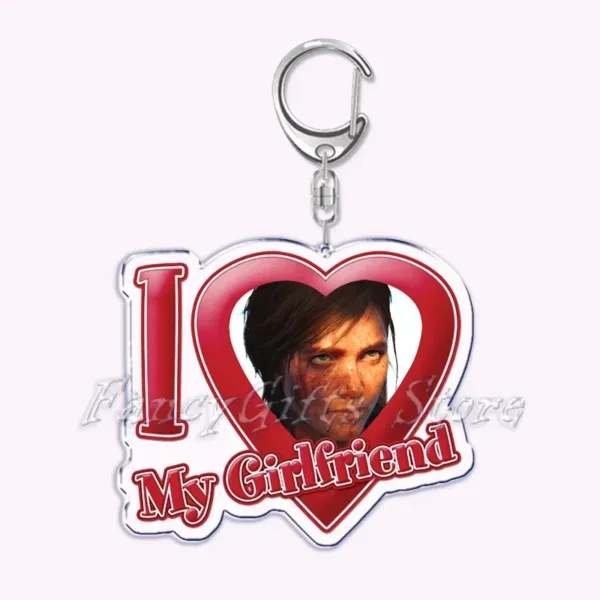 The Last of Us Joel Ellie Keychain Silver - Image 27