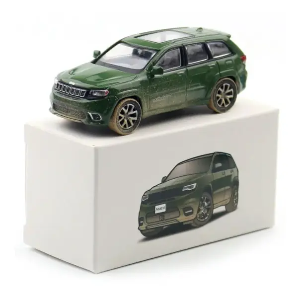 1:64 Grand Cherokee Trackhawk Alloy Model Car - Image 7