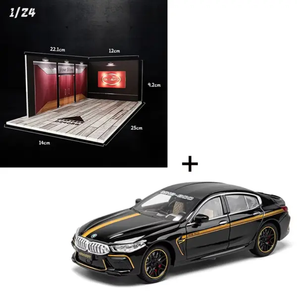 1/24 Scale M8 Diecast Car Model with Sound - Image 8