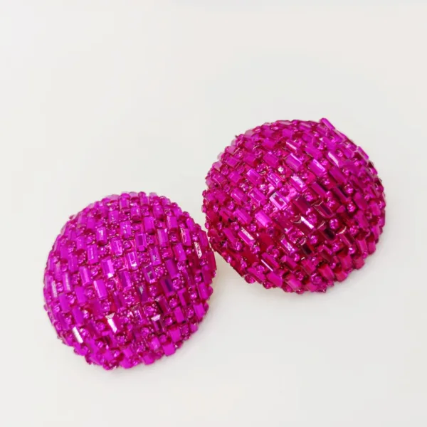 Trendy Rhinestone Stud Earrings for Women - Image 34