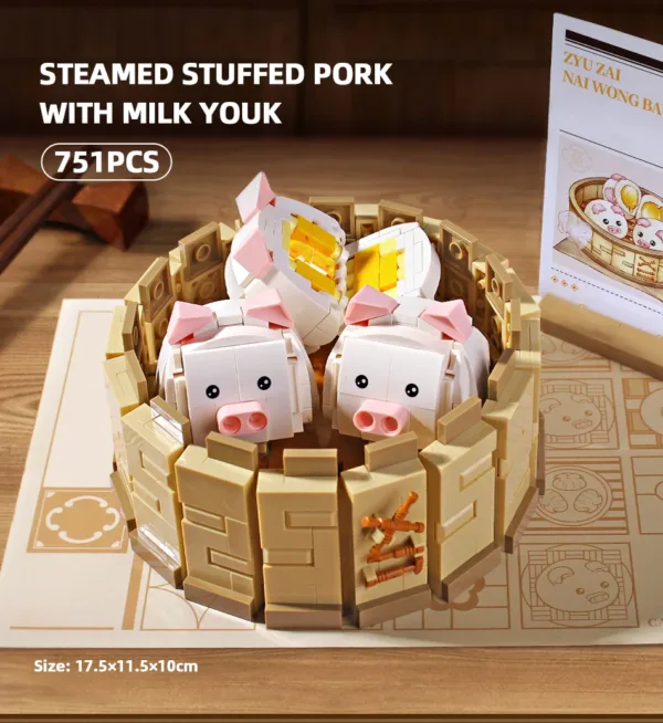 Cantonese Dim Sum Micro Building Blocks Set - Image 10