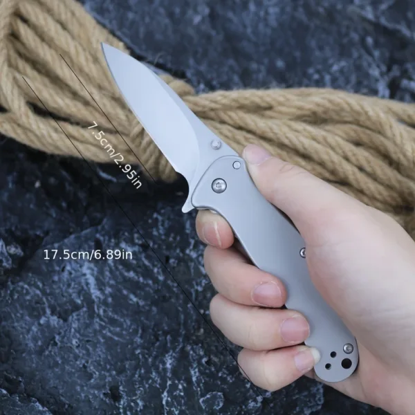 High-Performance Folding Knife with Stainless Steel - Image 7