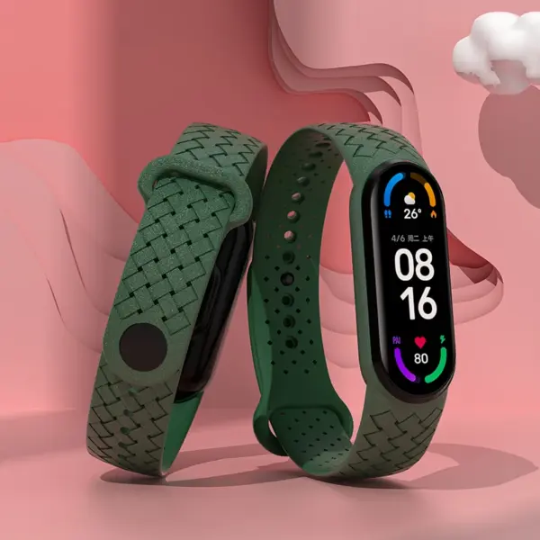 Silicone Wristband for Xiaomi Mi Band 6 7 - Image 10