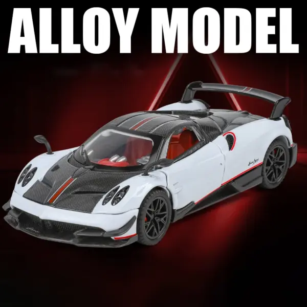 1:32 Pagani Huayra BC Diecast Model Car Toy - Image 7