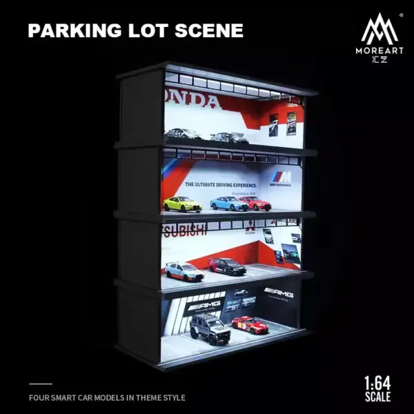 1:64 Scale Diorama Car Garage Model - Image 4