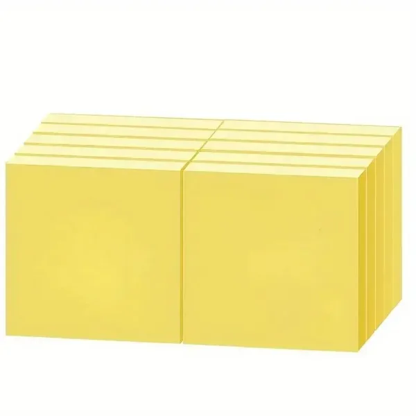 Bright Colored Sticky Note Memo Pads 100 Sheets - Image 7