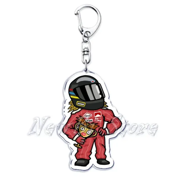 F1 Motorcycle Keychain Pendant for All - Image 31