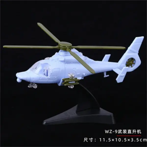 WZ-9 Helicopter Model Assembly Kit 1:115 Scale