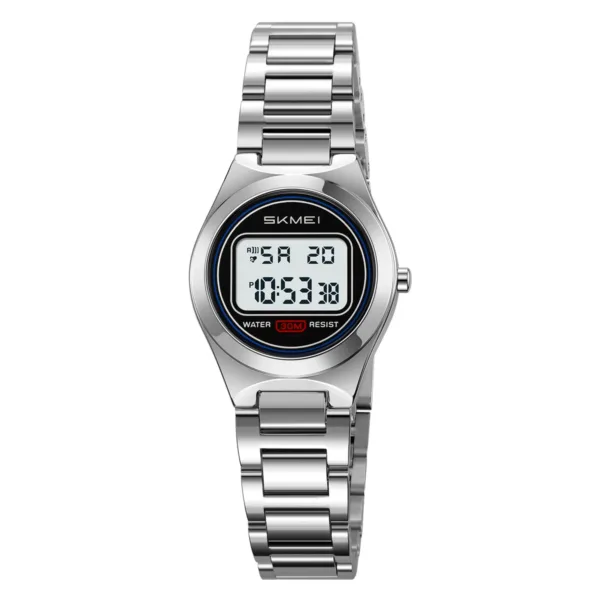 Women’s Digital Stainless Steel Luxury Watch - Image 8