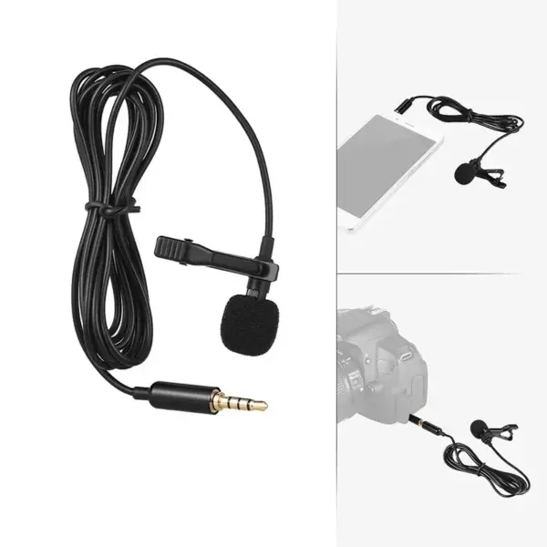 1.5m Lavalier Condenser Microphone for Devices - Image 3