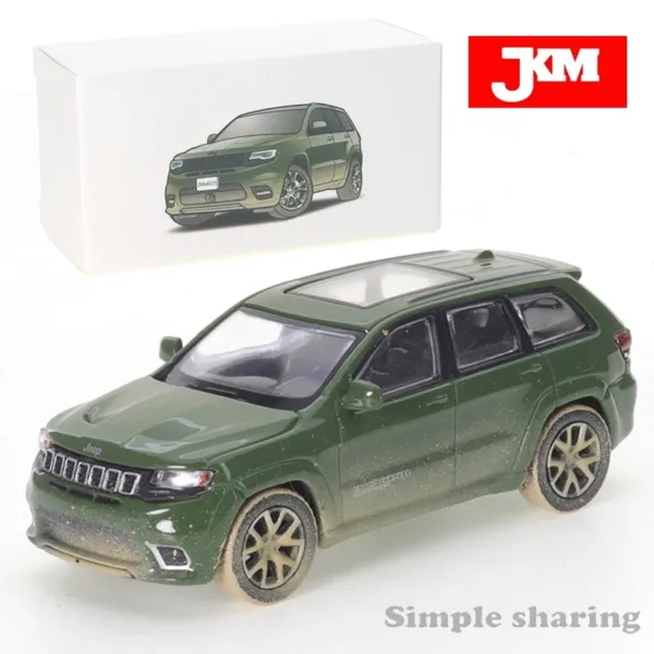 1/64 Jeep Grand Cherokee Trackhawk Diecast Model - Image 2