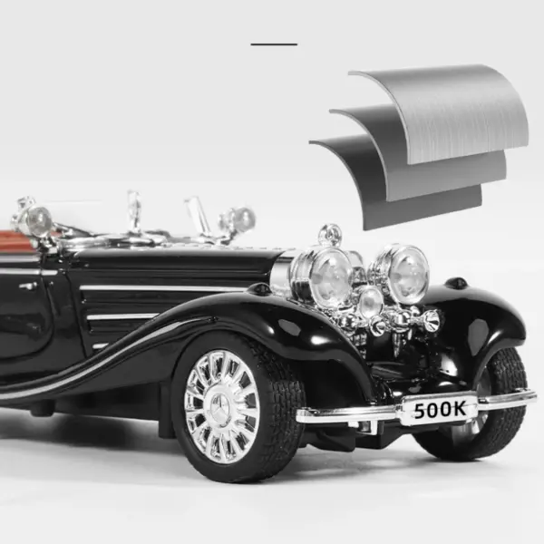 1:32 Mercedes-Benz 500K Alloy Car Model - Image 2