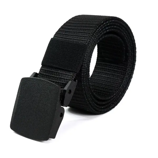 Unisex Canvas Tactical Belt for Outdoor Use - Image 5