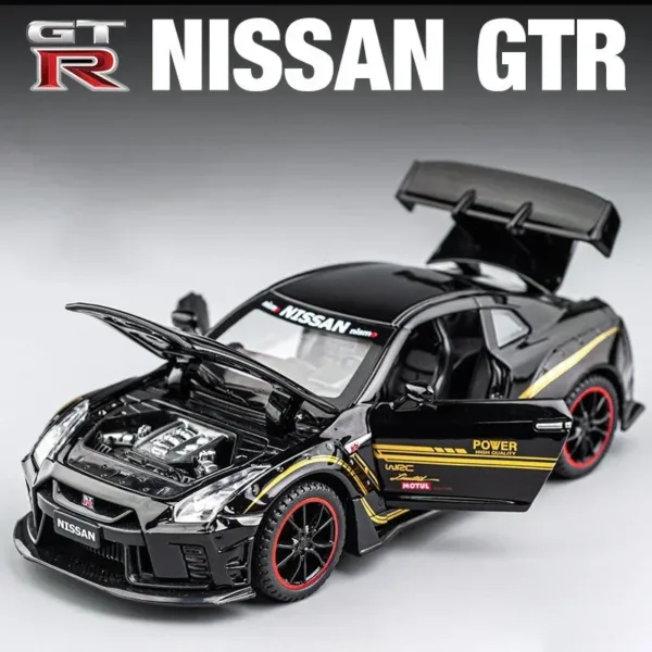 1:32 Nissan GTR R35 Alloy Model Car - Image 8