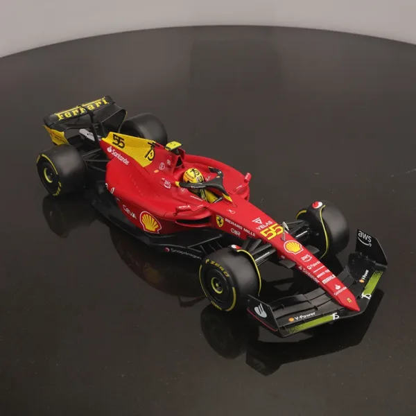 Bburago 1:18 Ferrari F1-75 Diecast Model Car - Image 2