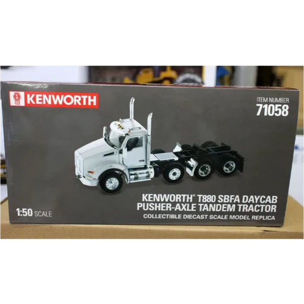 1/50 Scale Kenworth T880 Daycab Model Truck - Image 5