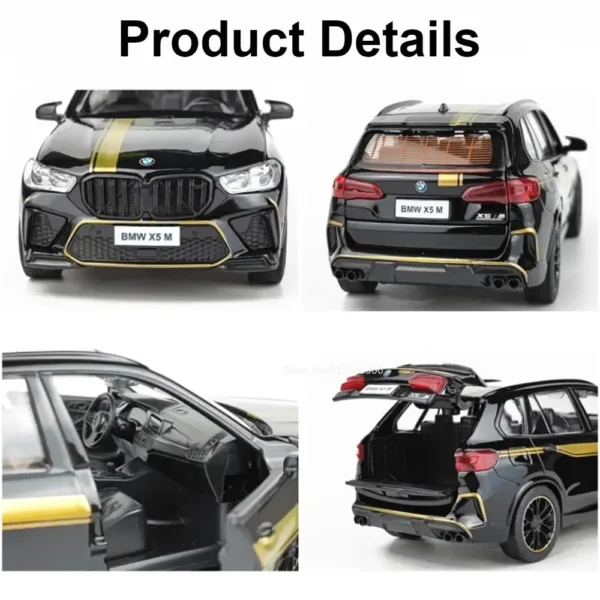 1/32 Scale Diecast BMW X5M Coupe Model Car - Image 2