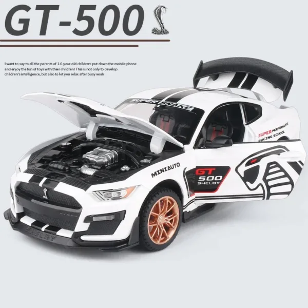 1/32 Scale Ford Mustang Shelby GT500 Model - Image 9