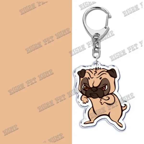 Cute PUG Keychain Pendant for All Occasions - Image 27